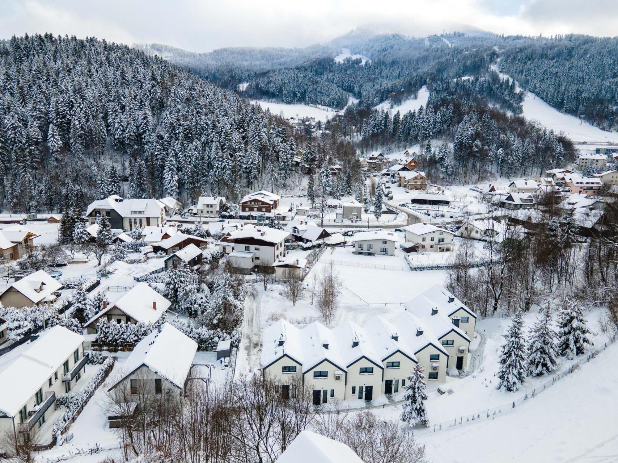 Apartamenty Marron Z Sauna, Bawialnia I Widokiem Na Skrzyczne - Dream Apart シュチルク エクステリア 写真